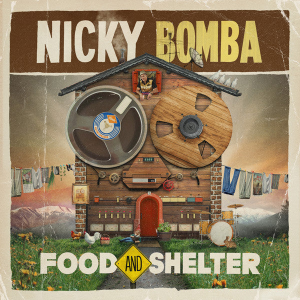 Nicky Bomba- Food & Shelter (Vinyl)-BoldPlay
