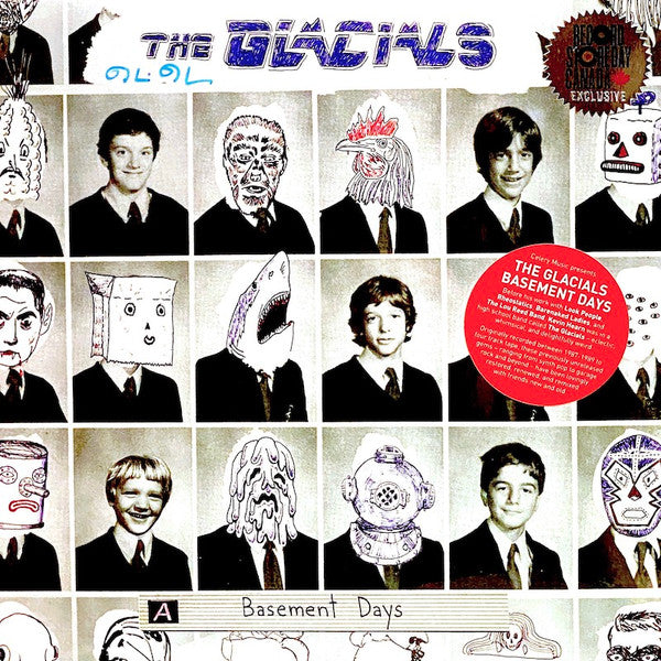 Glacials- Basement Days (Blue) [Colored Vinyl] [Limited Edition] (Can)-BoldPlay