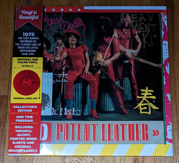 New York Dolls- Red Patent Leather (Red Vinyl)-BoldPlay