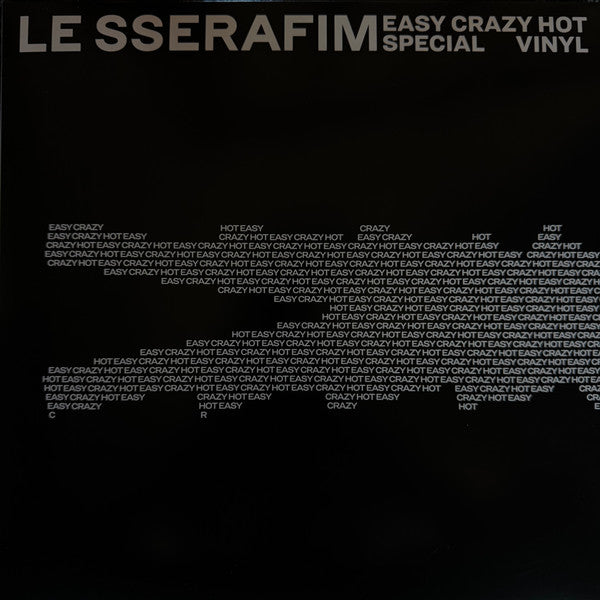 Le Sserafim- 'EASY-CRAZY-HOT' SPECIAL VINYL-BoldPlay