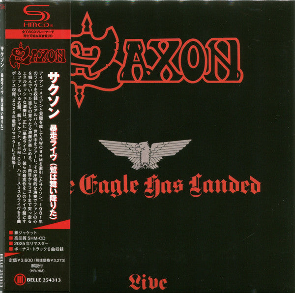 Saxon- Eagle Has Landed - Live (Bonus Track) (Jmlp) (Shm) (CD)-BoldPlay