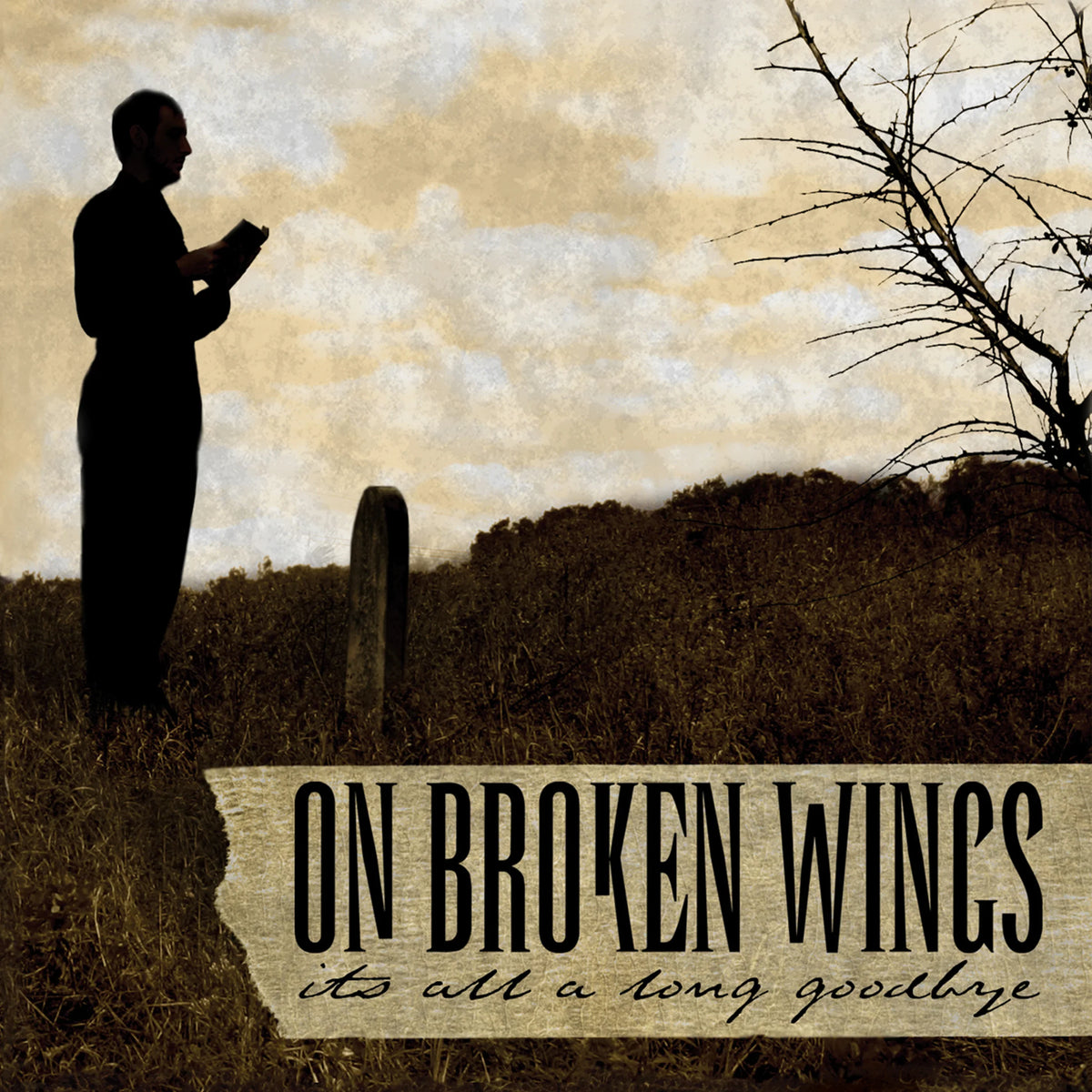 On Broken Wings- It's All A Long Goodbye (Neon Violet)(Daze Records) (Vinyl)-BoldPlay