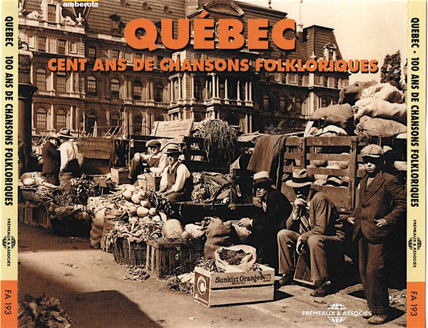 Various Artists- Quebec Cent Ans de Chansons Folkloriques (CD)-BoldPlay