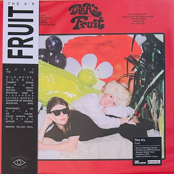 A's- Fruit [Colored Vinyl] (Ylw) (Can)-BoldPlay