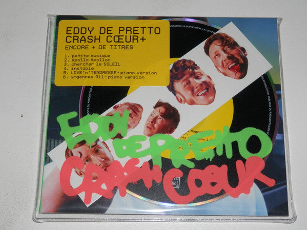 De Pretto, Eddy- Crash Coeur (CD)-BoldPlay