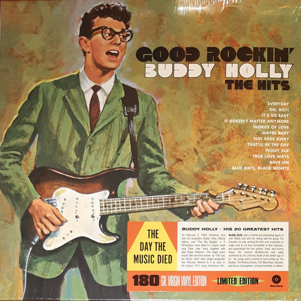 Buddy Holly- Good Rockin: The Hits - 180-Gram Vinyl-BoldPlay