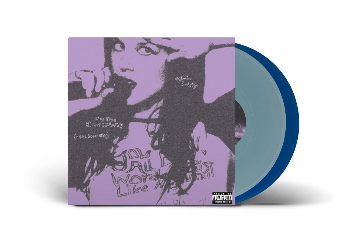Olivia Rodrigo- Live From Glastonbury (A BBC Recording) [Light Blue/Cobalt 2 LP] (Vinyl)-BoldPlay