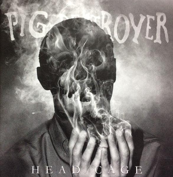 Pig Destroyer- Head Cage (Milky Clear) (Used Vinyl)-BoldPlay