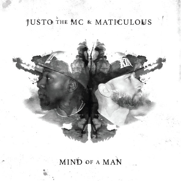 Justo The MC & Maticulous- Mind Of A Man (Grey/Black) (Used Vinyl)-BoldPlay