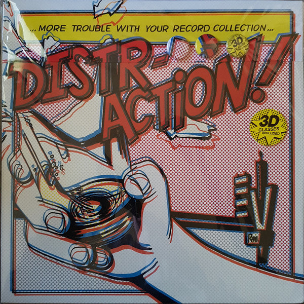 The Distraction- More Trouble At The V (White Vinyl Band Numbered Band Edition w/ Pins) (Used Vinyl)-BoldPlay