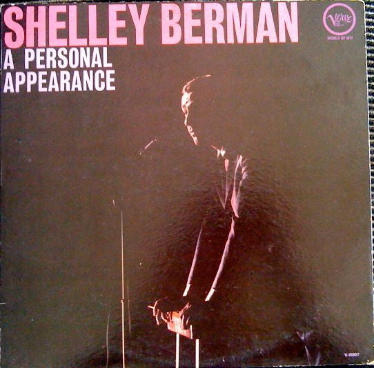 Shelley Berman- A Person Appearance (Used Vinyl)-BoldPlay