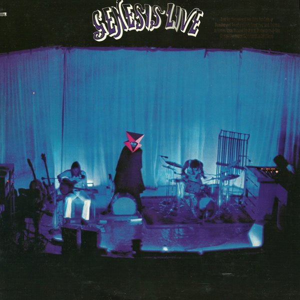 Genesis- Live (1988 Reissue)(2x Promo Stamps, Saw Cut) (Used Vinyl)-BoldPlay