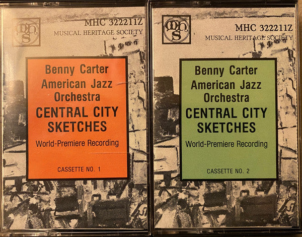 Benny Carter American Jazz Orchestra- Central City Sketches (2x Cassette)-BoldPlay