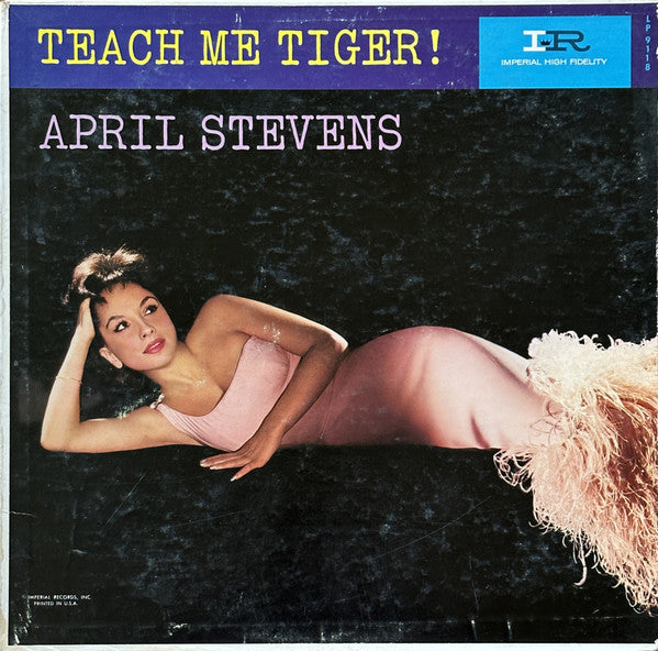 April Stevens- Teach Me Tiger (Used Vinyl)-BoldPlay