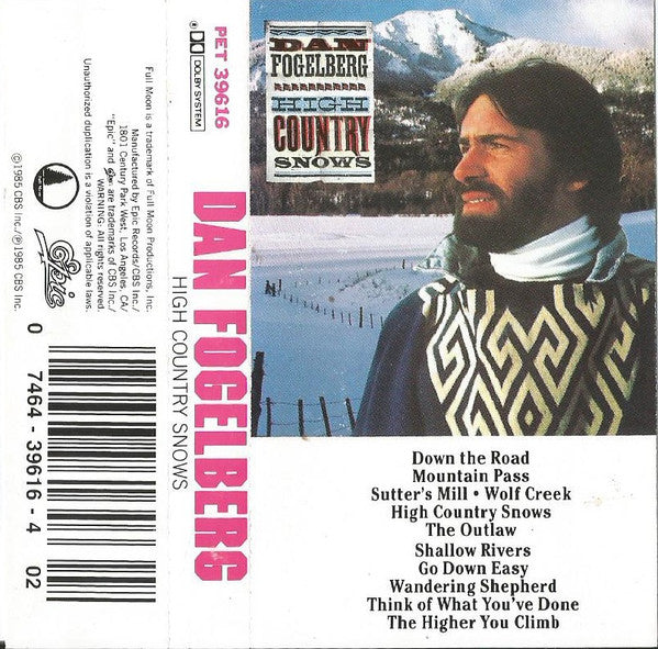 Dan Fogelberg- High Country Snows (Used Cassette)-BoldPlay