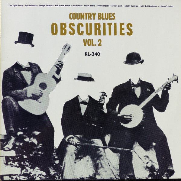Various- Country Blues Obscurities, Vol. 2 (Austrian Press)-BoldPlay