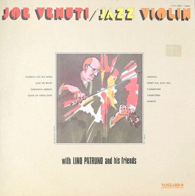 Joe Venuti- Jazz Violin (Used Vinyl)-BoldPlay