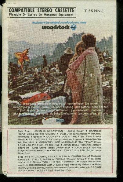 Various- Woodstock (Music From the Original Soundtrack & More) (2x Cassette Box)-BoldPlay