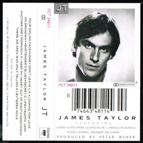 James Taylor- JT (Used Cassette)-BoldPlay
