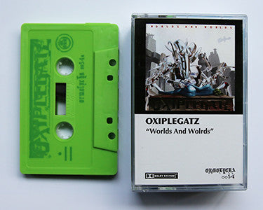 Oxiplegatz- Sidereal Journey / Worlds & Worlds (Blue/Green 2xCassette Set)-BoldPlay