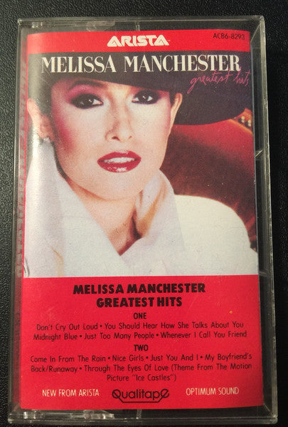 Melissa Manchester- Greatest Hits (Used Cassette)-BoldPlay