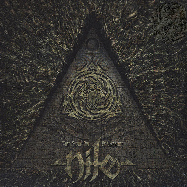 Nile- What Should Not Be Unearthed (2015 Black Vinyl)(Sealed) (Used Vinyl)-BoldPlay