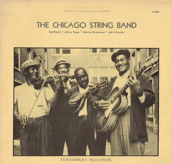 Chicago String Band- The Chicago String Band (Yellow Cover Reissue)(Corner Ding) (Used Vinyl)-BoldPlay
