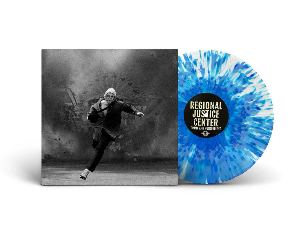 Regional Justice Center- Crime And Punishment (Clear w/Blue Splatter) (Vinyl)-BoldPlay