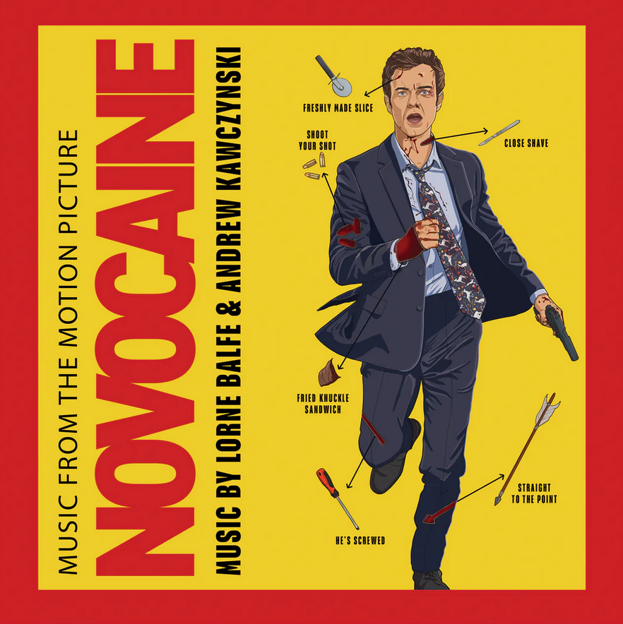 Novocaine (Music from the Motion Picture) (LITA Exclusive Variant) (Vinyl)-BoldPlay
