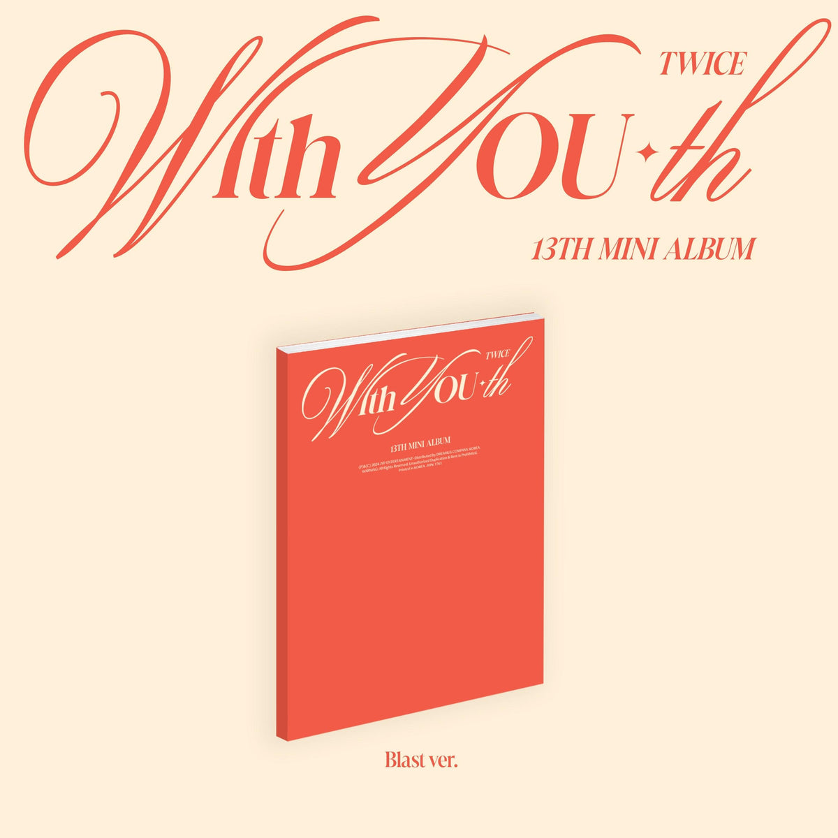 Twice- With YOU-th [Blast Version] (CD)-BoldPlay