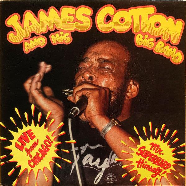 James Cotton And His Big Band- Live In Chicago (Used Vinyl)-BoldPlay