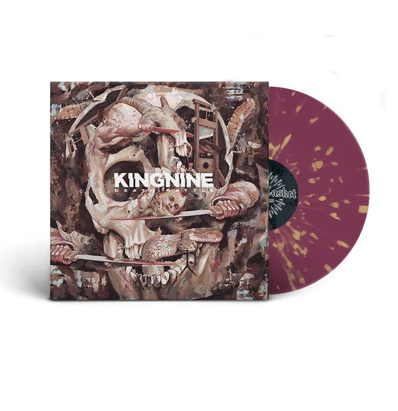 King Nine- Death Rattle (Purple w/Gold Splatter) (Vinyl)-BoldPlay