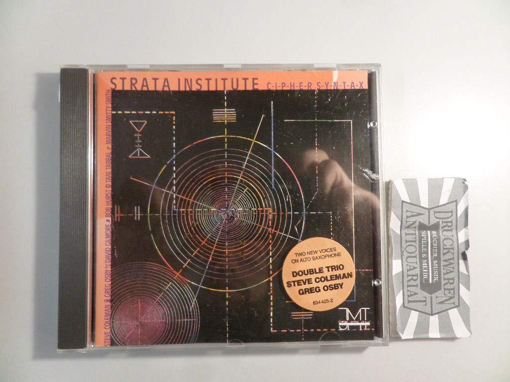 Strata Institute- C-I-P-H-E-R S-Y-N-T-A-X-BoldPlay