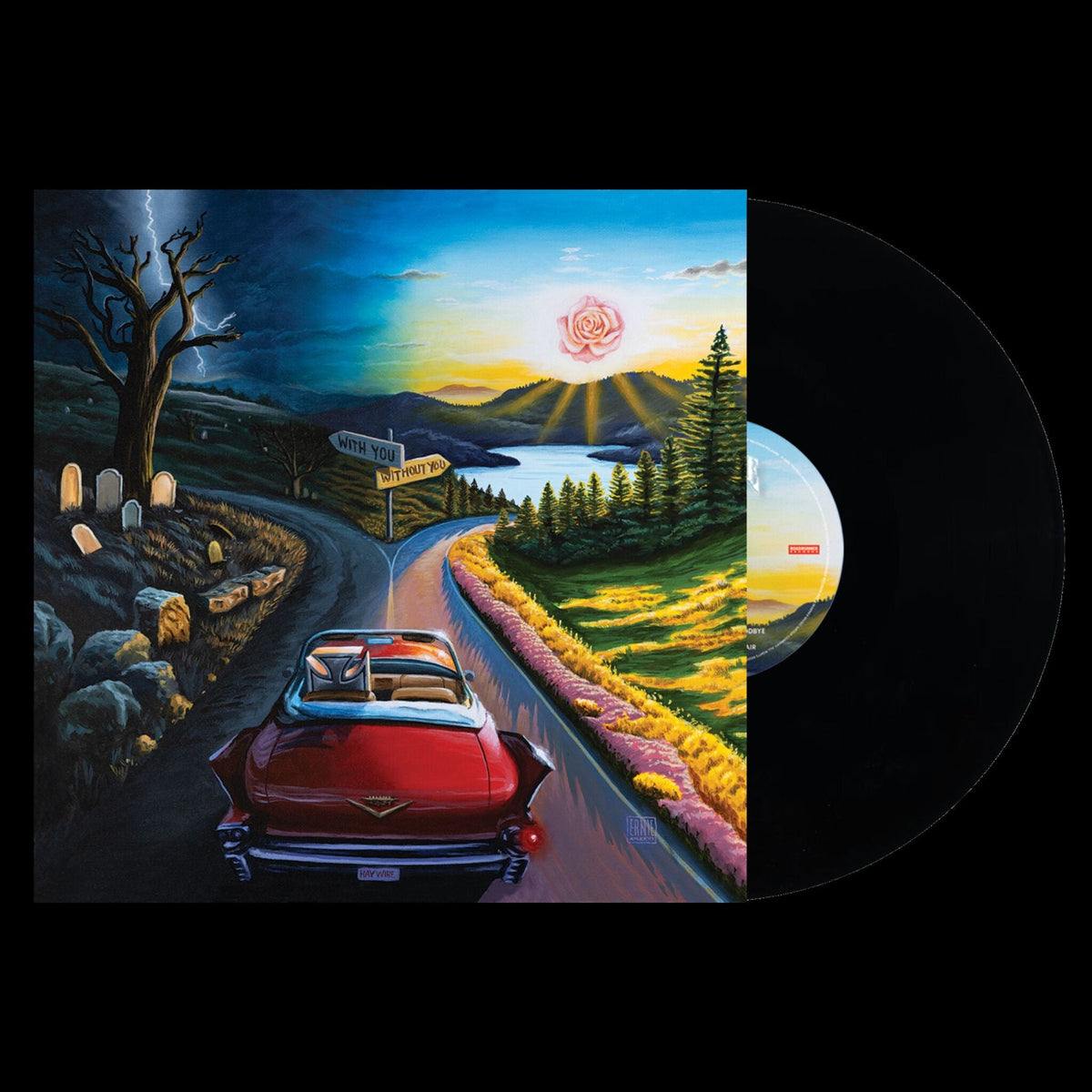 Haywire- I Don't Wanna Say Goodbye (Black Vinyl) (PREORDER)-BoldPlay