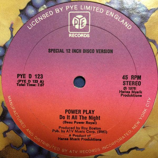 Power Play- Do It All The Night (12”) (Used Vinyl)-BoldPlay