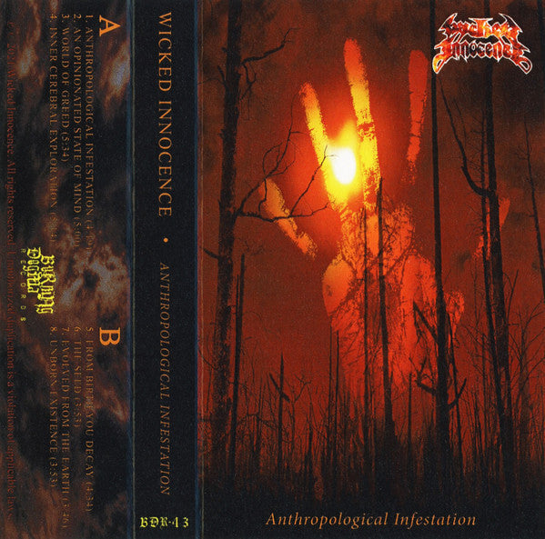 Wicked Innocence- Anthropological Infestation (Smokey) (Used Cassette)-BoldPlay