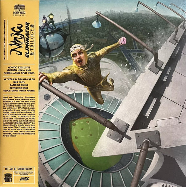 Le Matos- Ninja Eliminator Trilogy (Yellow/Purple Split Vinyl)(Sealed) (Used Vinyl)-BoldPlay