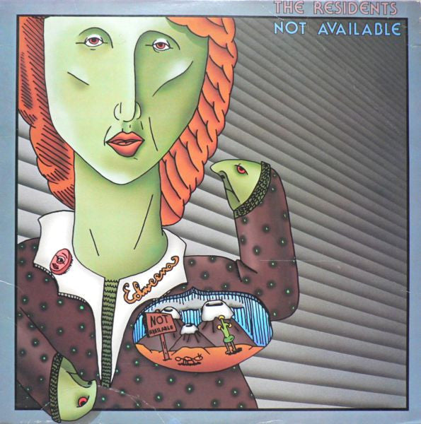 The Residents- Not Available (Orange Label 1st Press)(Spine Split, Surface Rashing. Price Accordingly) (Used Vinyl)-BoldPlay