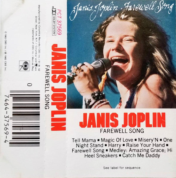 Janis Joplin- Farewell Song (Used Cassette)-BoldPlay