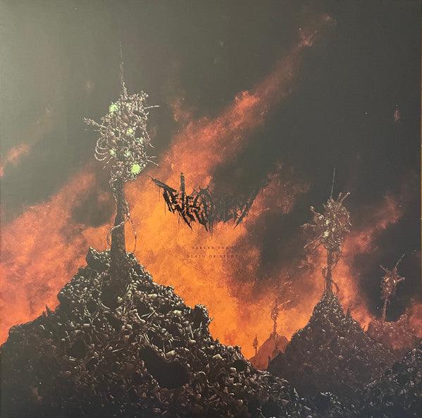 Nequient- Darker Than Death Or Night (Orange Crush W/ Neon Green Splatter) (Used Vinyl)-BoldPlay