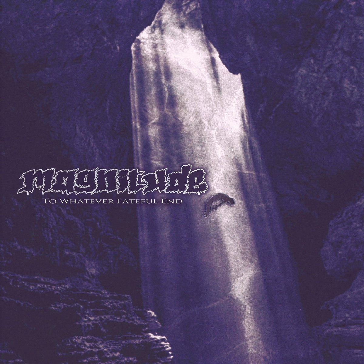 Magnitude- To Whatever Fateful End (Clear Purple w/ White Splatter) (Vinyl)-BoldPlay