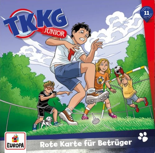 TKKG Junior- 011/Rote Karte Fur Betruger (CD)-BoldPlay