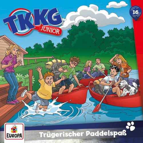 TKKG Junior- 016/Trugerischer Paddelspab (Ger) (CD)-BoldPlay