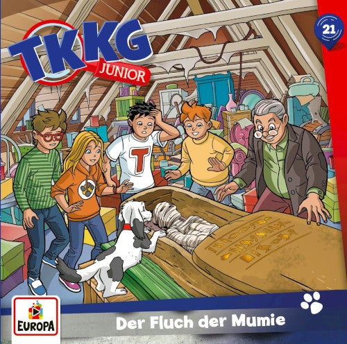 TKKG Junior- Folge 21: Der Fluch Der Mumie (CD)-BoldPlay