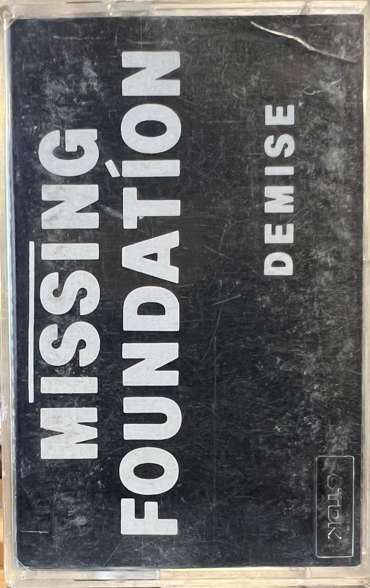 Missing Foundation- Demise (Used Cassette)-BoldPlay