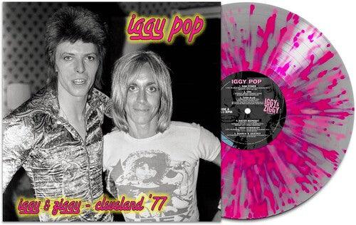 Iggy Pop- Iggy & Ziggy: Cleveland '77 (Silver/Pink Splatter Vinyl)-BoldPlay