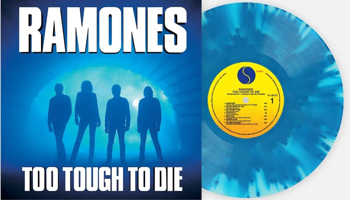 The Ramones- Too Tough To Die - Cloudy Blue Colored Vinyl (VMP Pressing)-BoldPlay