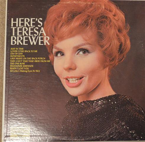 Teresa Brewer- Here's Teresa Brewer (Used Vinyl)-BoldPlay