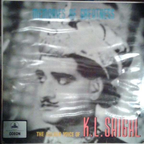KL Saigal- Memories Of Greatness Vol. 3 (Used Vinyl)-BoldPlay