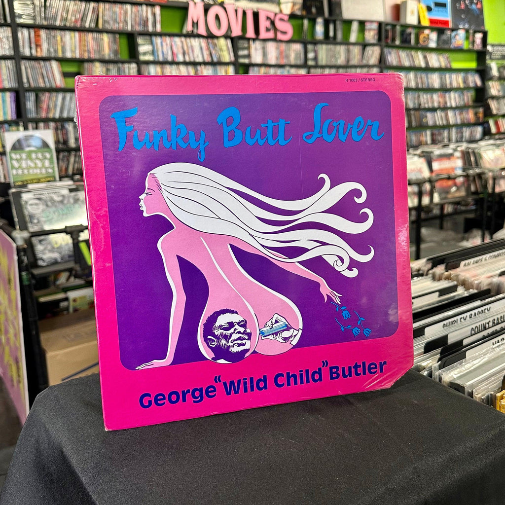 George "Wild Child" Butler- Funky Butt Lover (Sealed, Bottom Right Corner Cut) (Used Vinyl)-BoldPlay